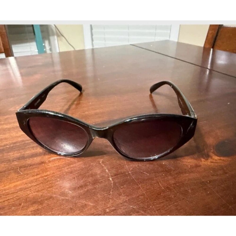 Steve Madden Cats Eye Black Sunglasses